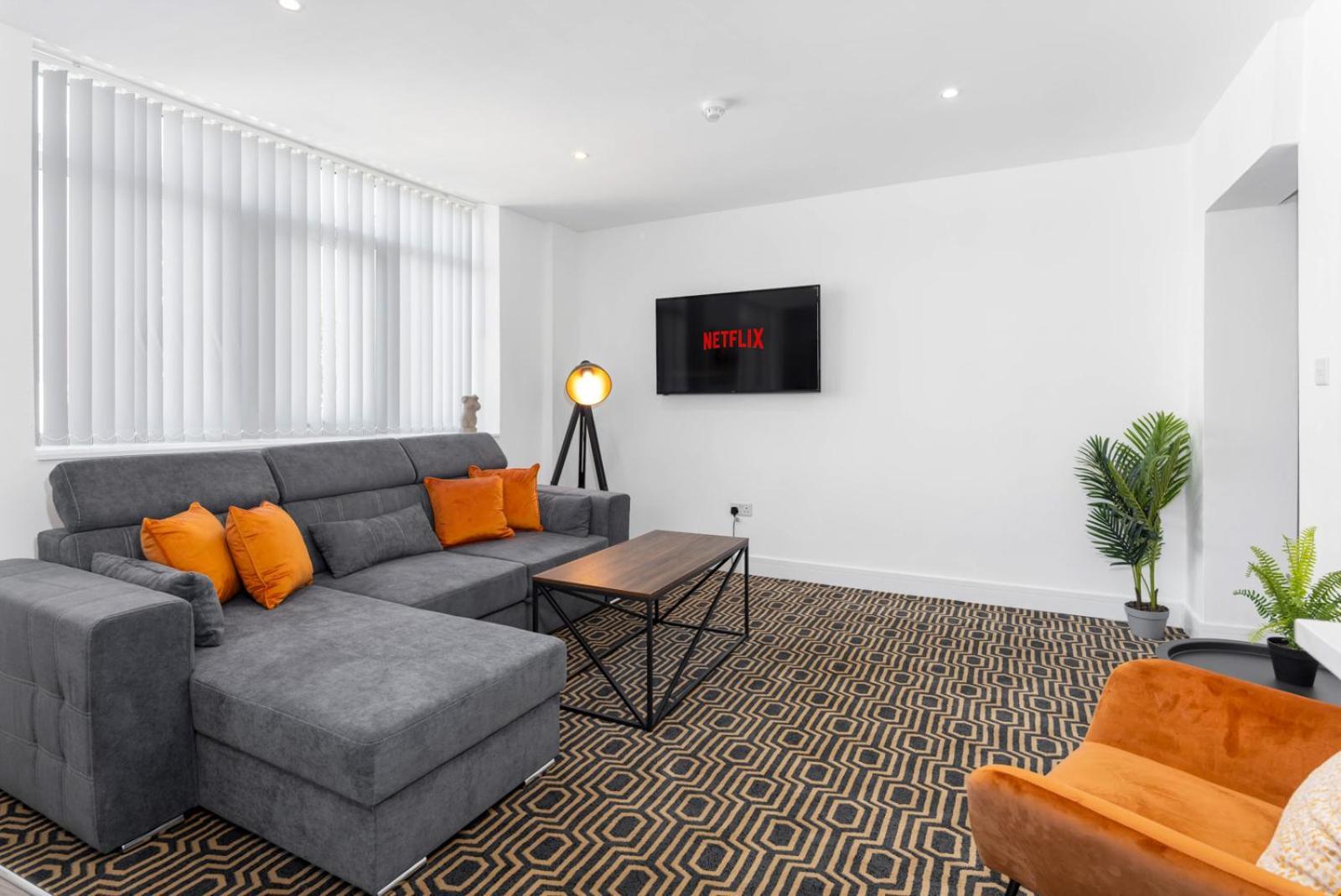 Flatzy - 16 Guests 4 En-Suite Central Apartment A Liverpool Exterior photo
